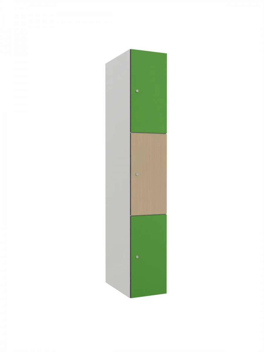 Modularer Metallschrank mit HPL