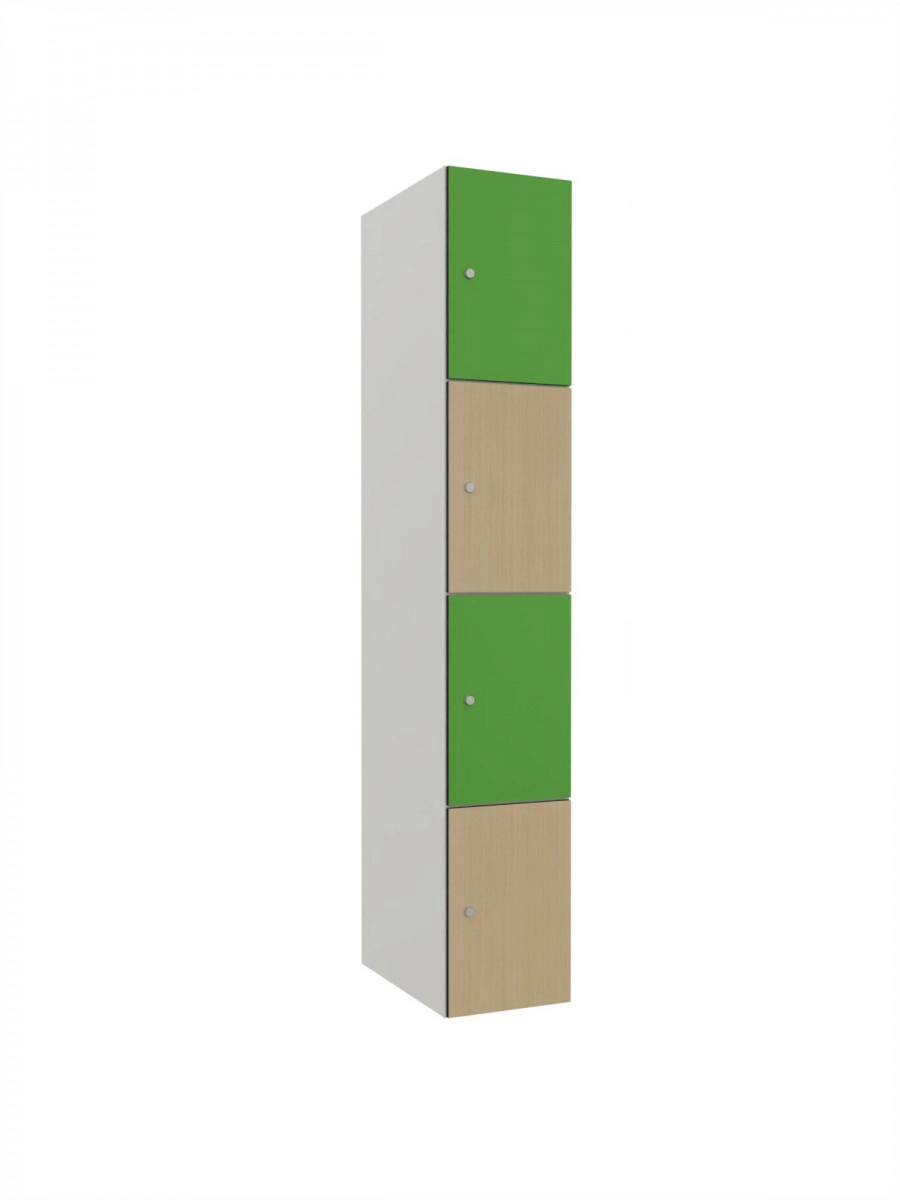 Modularer Metallschrank mit HPL