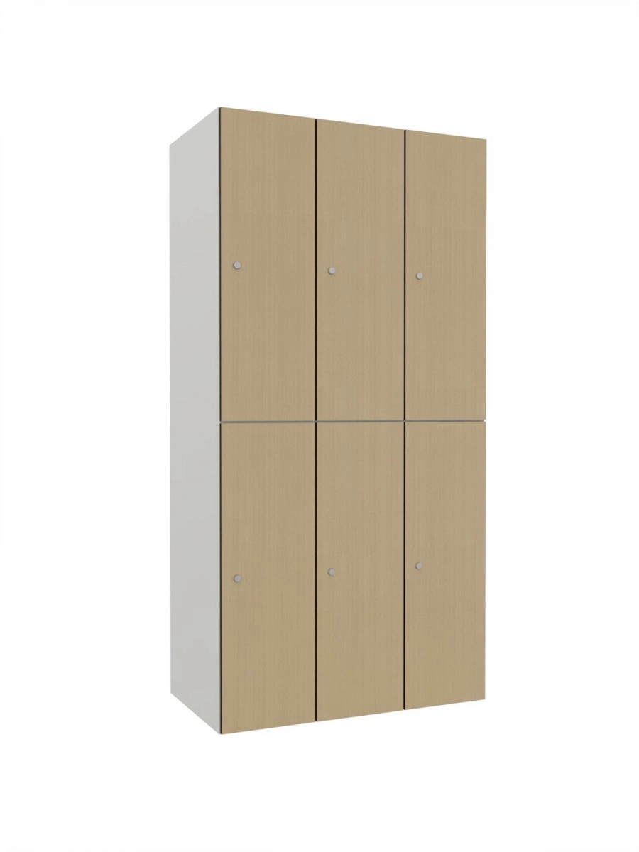 Modularer Metallschrank mit HPL