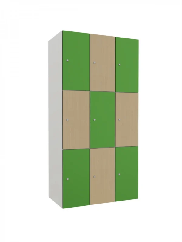 Modularer Metallschrank mit HPL