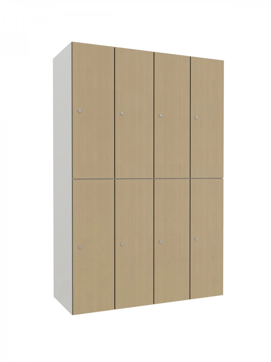 Modularer Metallschrank mit HPL
