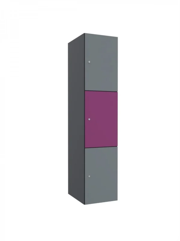 Modularer Metallschrank mit HPL