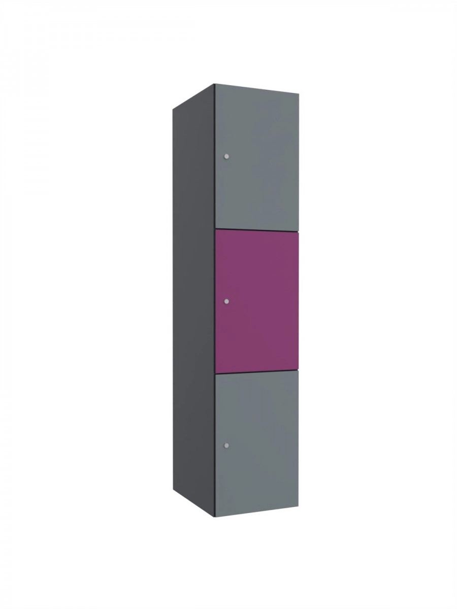 Modularer Metallschrank mit HPL