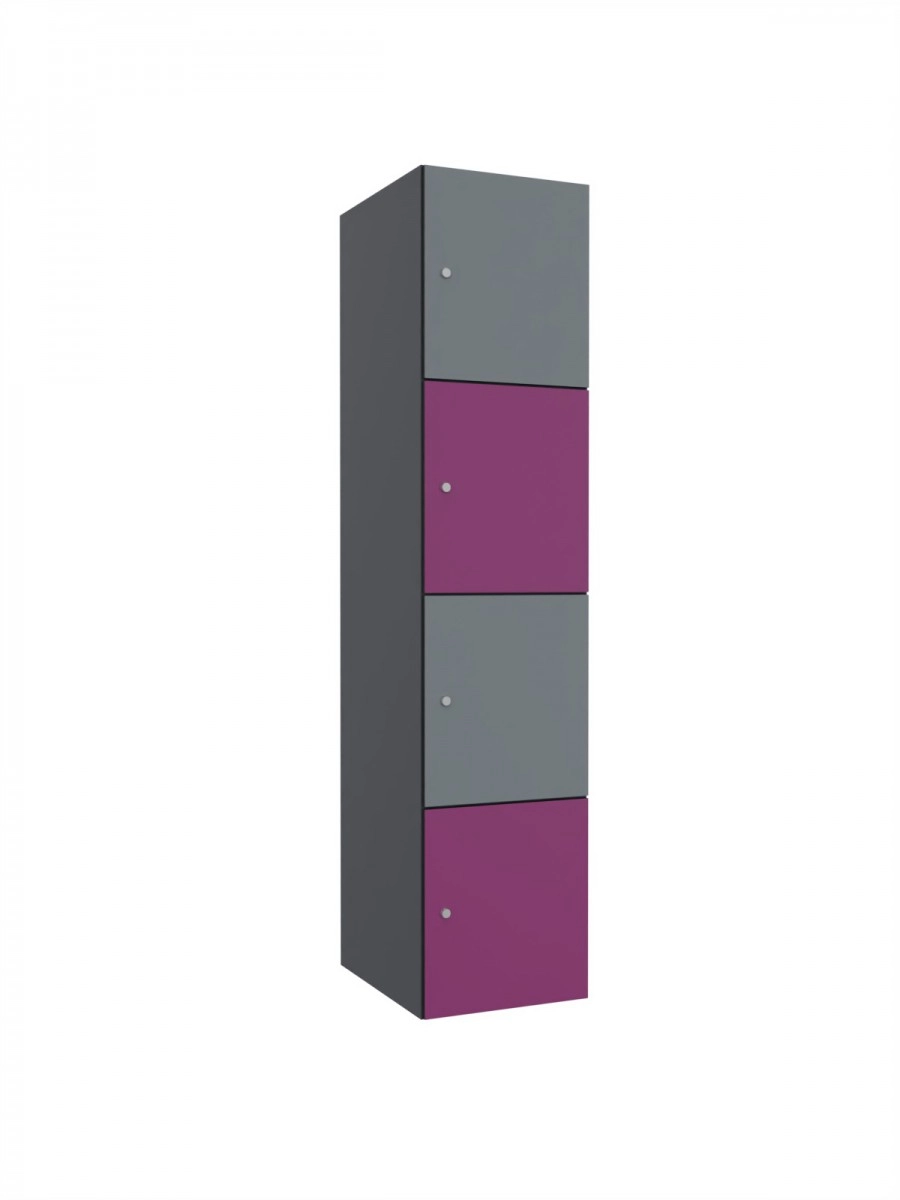 Modularer Metallschrank mit HPL