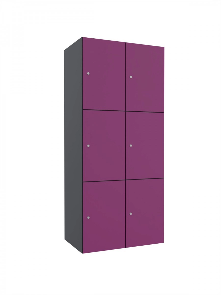 Modularer Metallschrank mit HPL