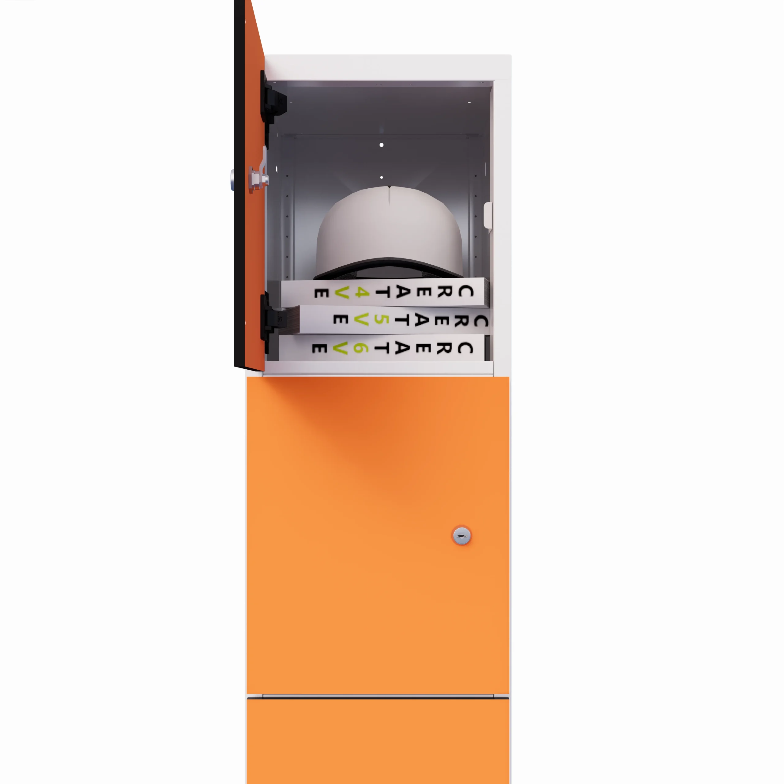Metall-Depotschrank mit HPL – Combo – Bild 3