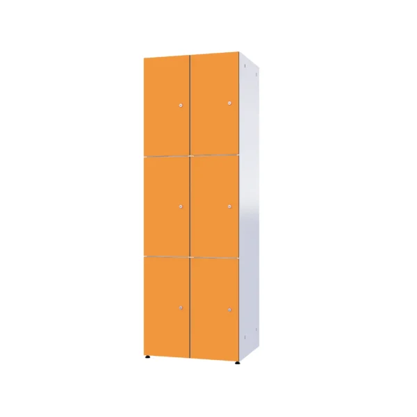 Modularer Metallschrank mit HPL