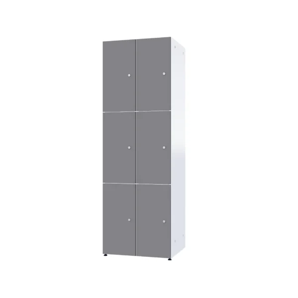 Modularer Metallschrank mit HPL