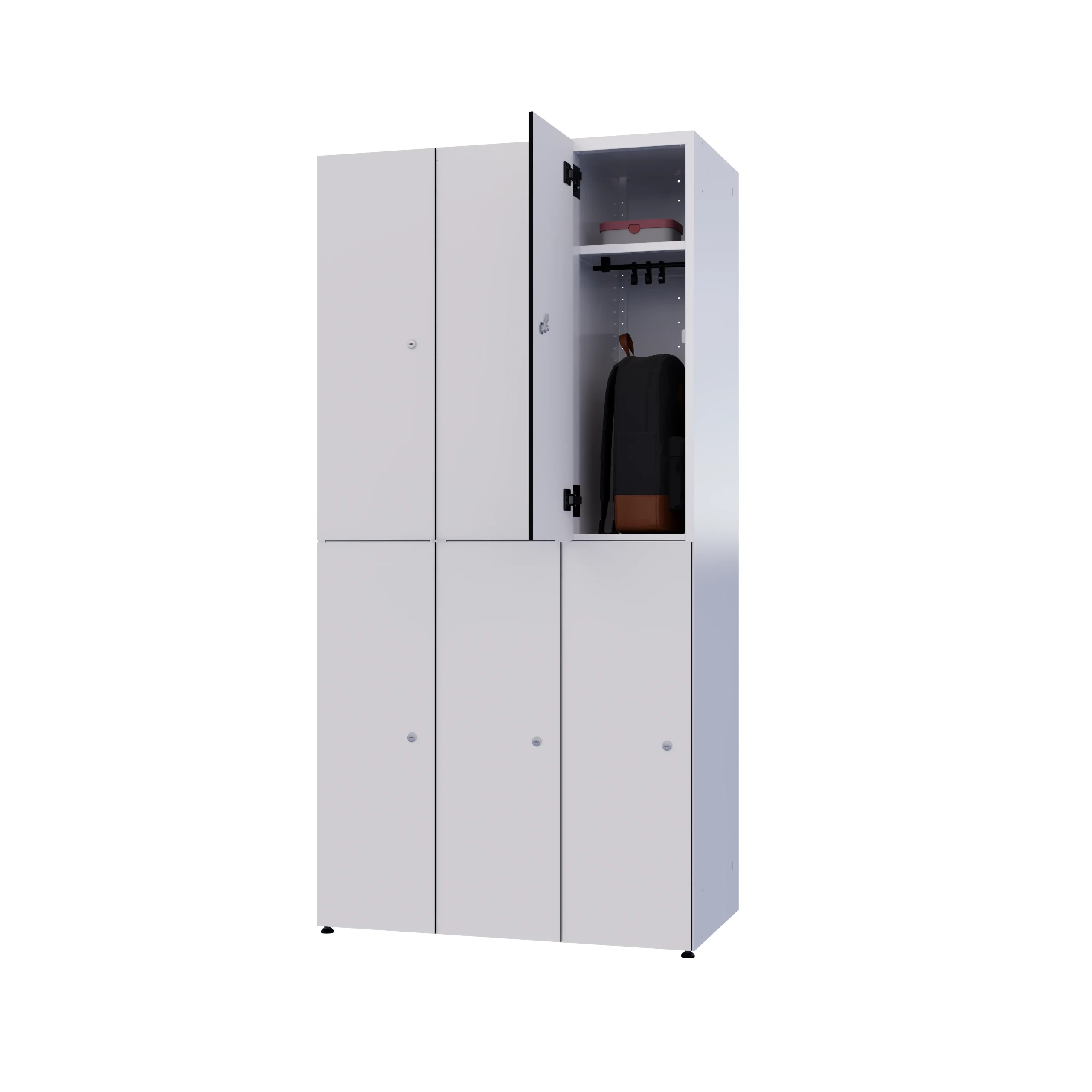 Modularer Metallschrank mit HPL – Bild 67