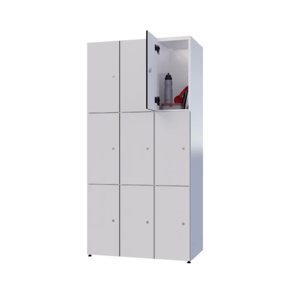 Modularer Metallschrank mit HPL