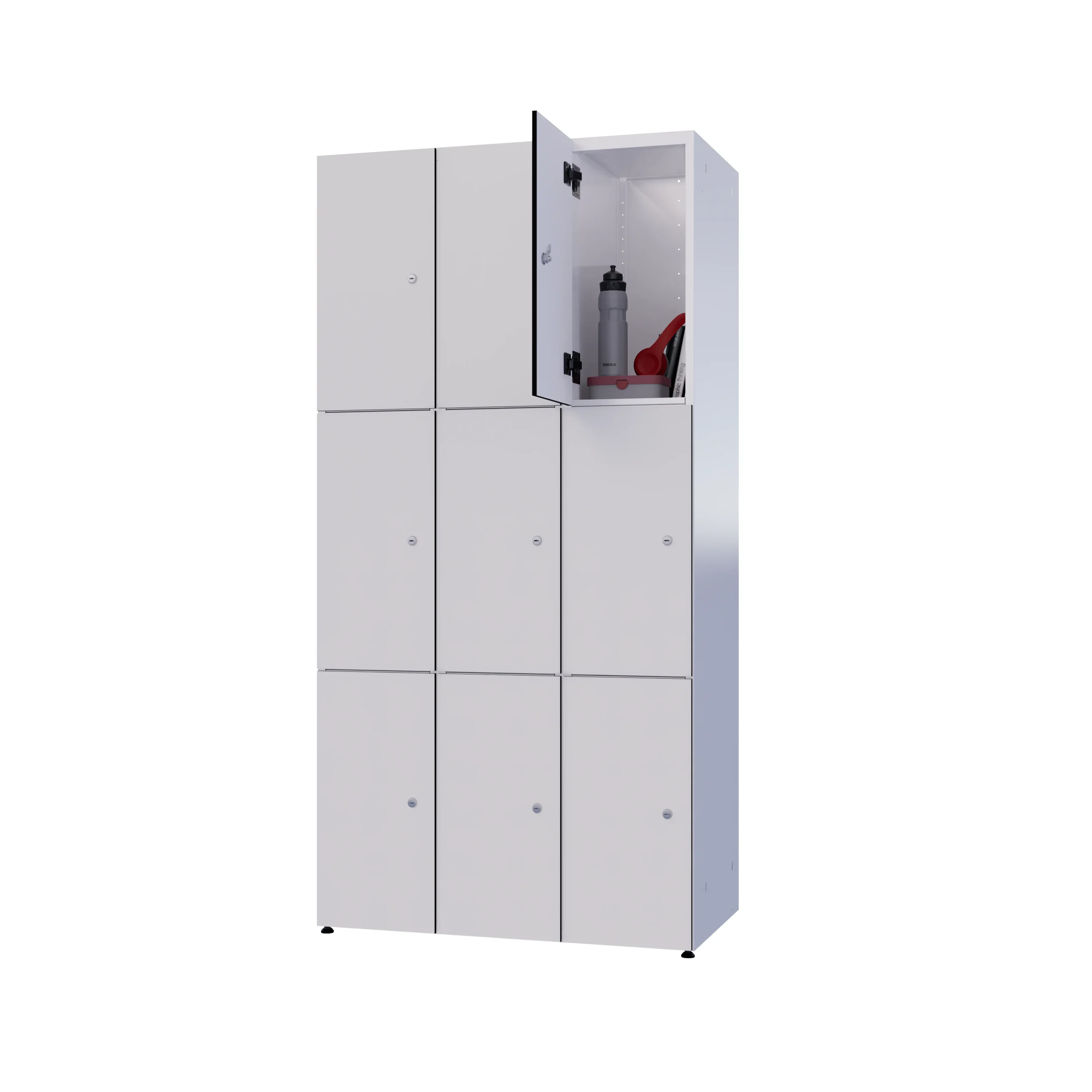 Modularer Metallschrank mit HPL – Bild 67