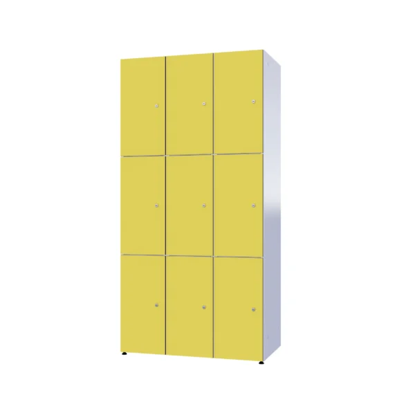 Modularer Metallschrank mit HPL