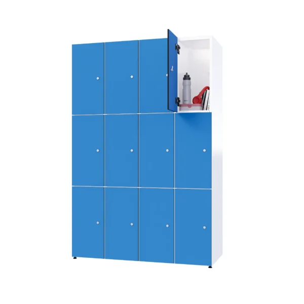 Modularer Metallschrank mit HPL