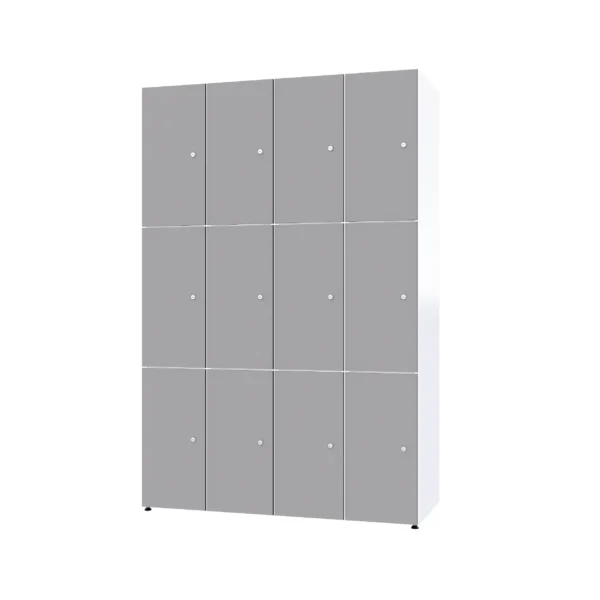 Modularer Metallschrank mit HPL