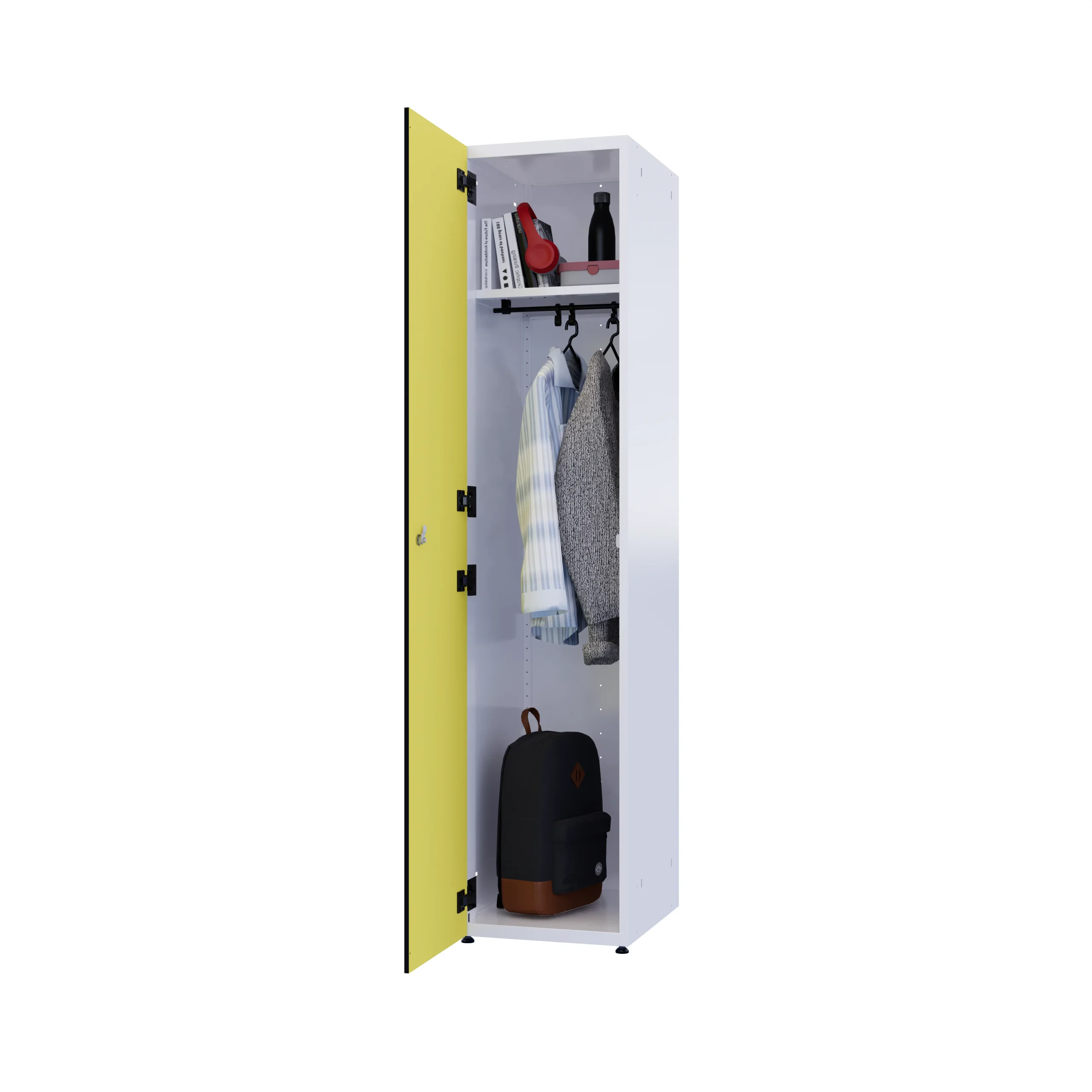 Metallschrank mit HPL – Combo
