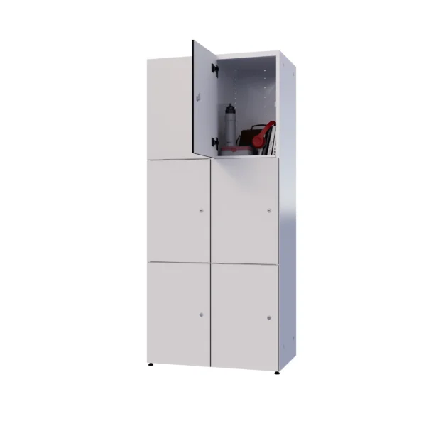 Modularer Metallschrank mit HPL