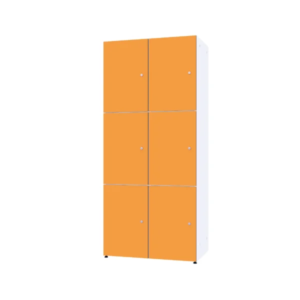 Modularer Metallschrank mit HPL