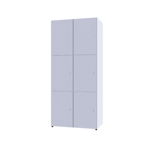 Modularer Metallschrank mit HPL