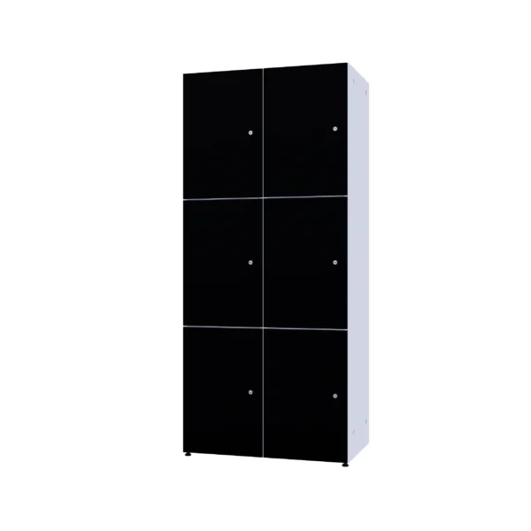 Modularer Metallschrank mit HPL