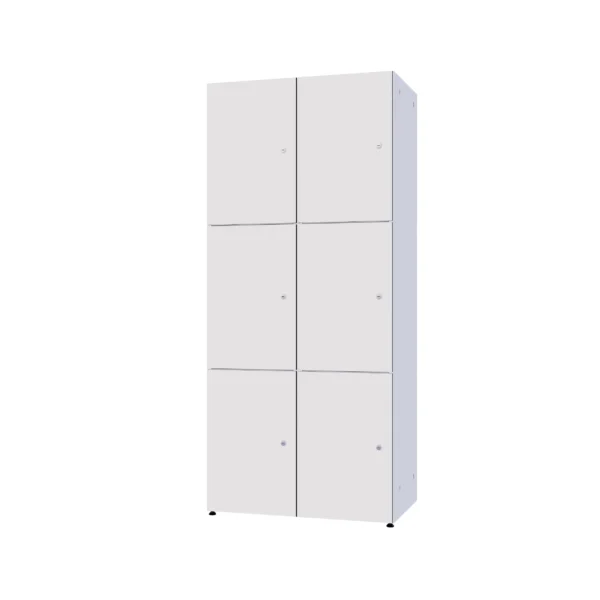 Modularer Metallschrank mit HPL