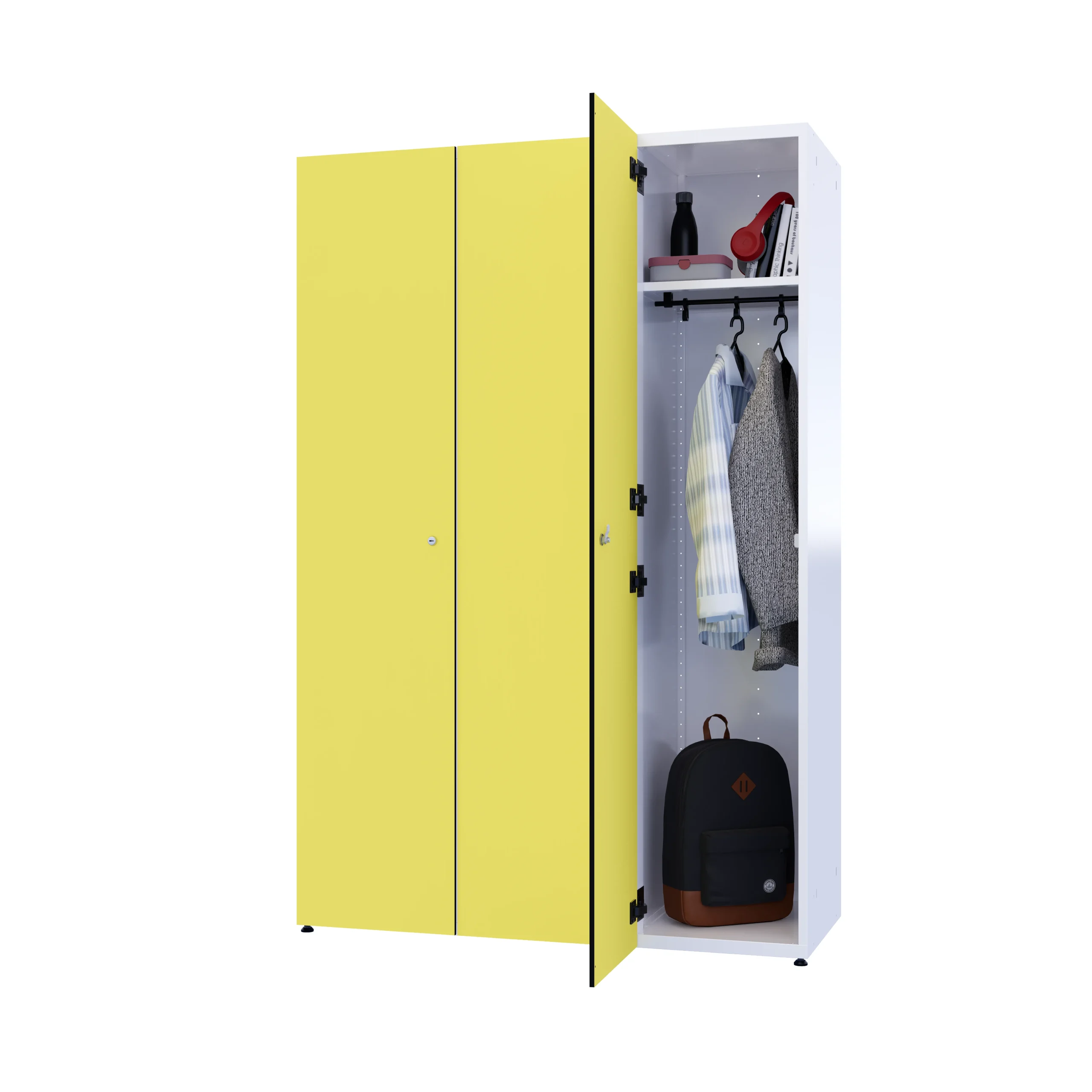 Metallschrank mit HPL – Combo – Bild 76