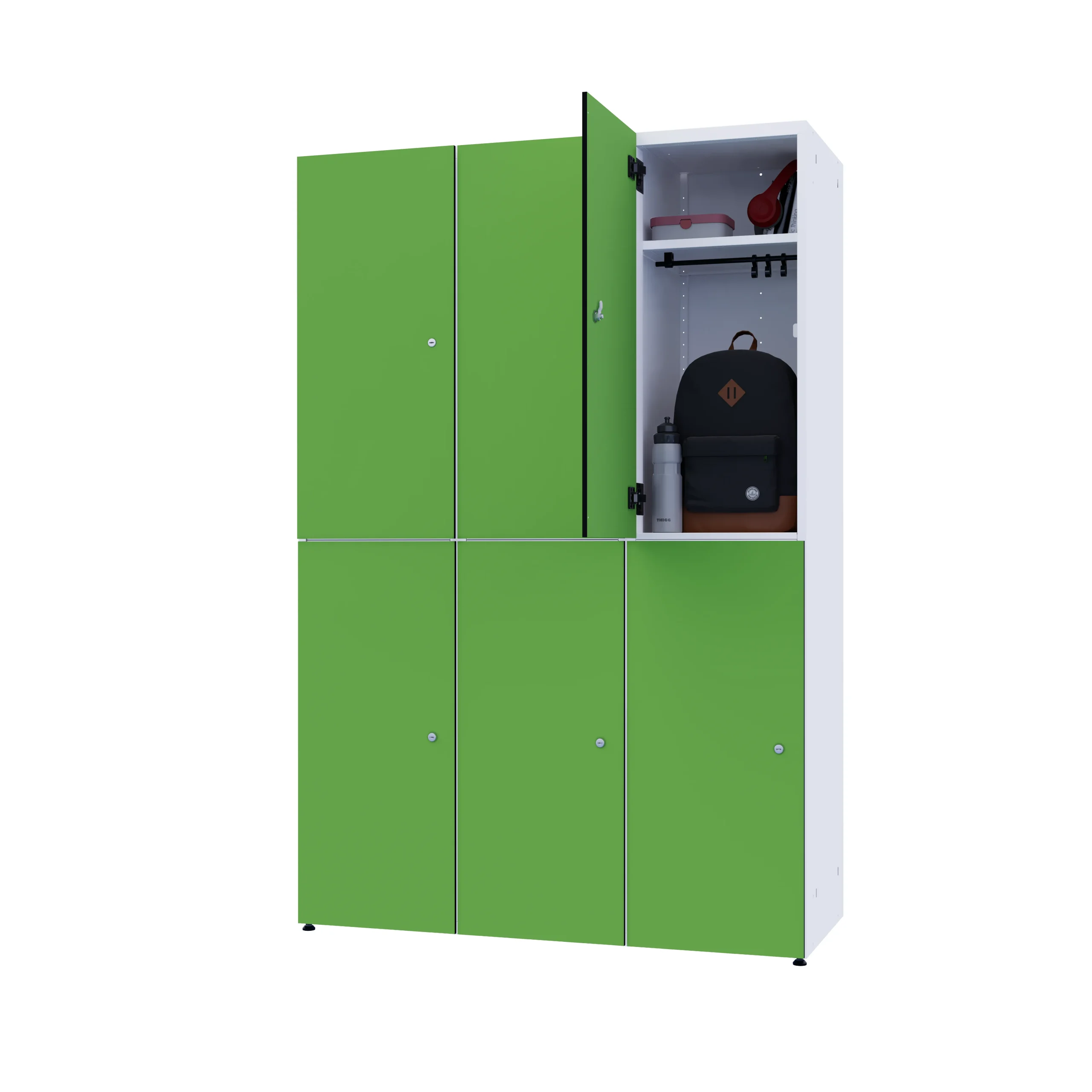 Modularer Metallschrank mit HPL – Bild 83