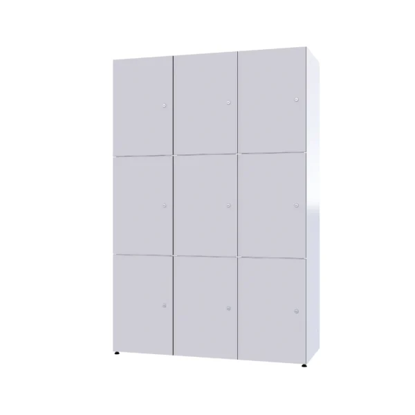 Modularer Metallschrank mit HPL