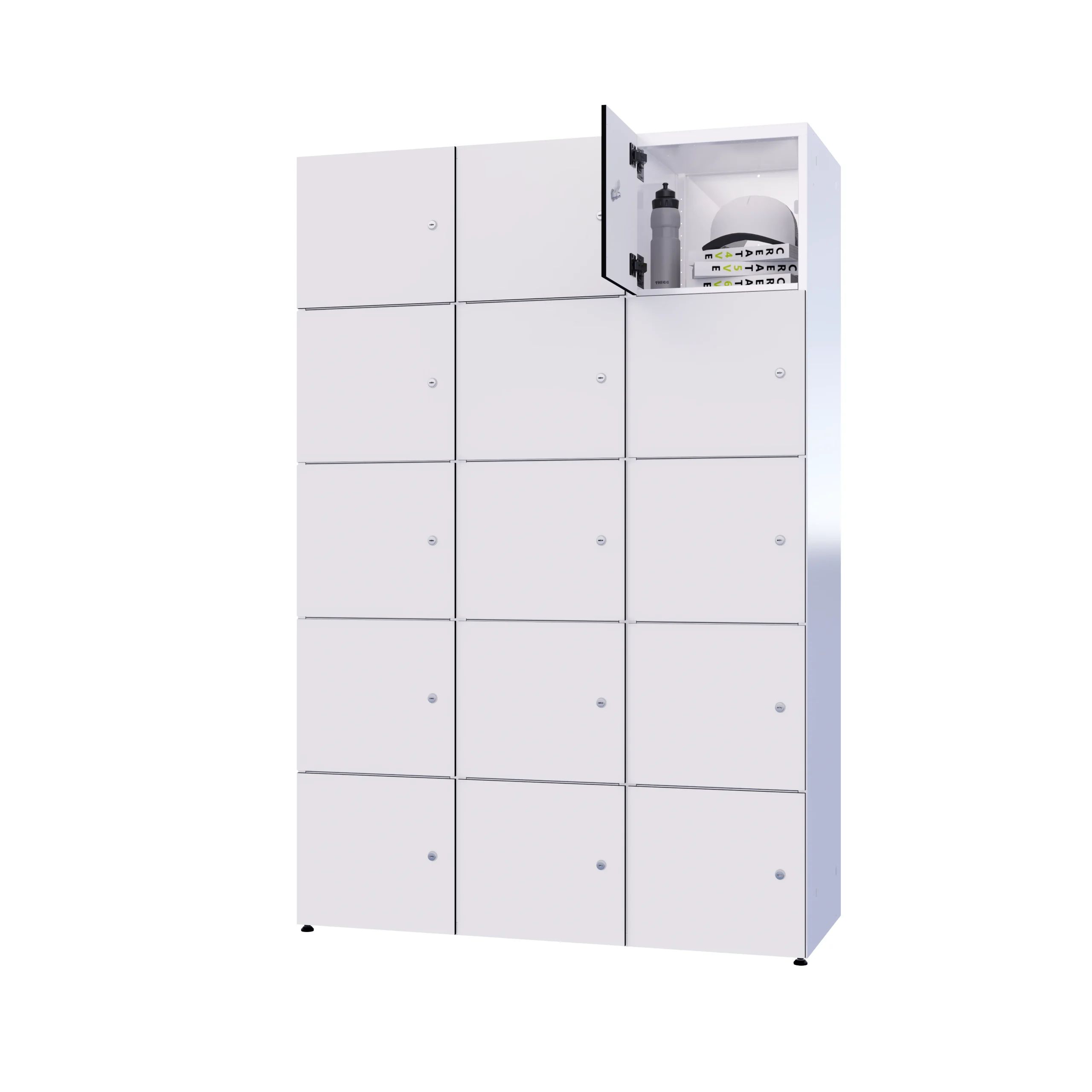 Metall-Depotschrank mit HPL – Combo – Bild 77
