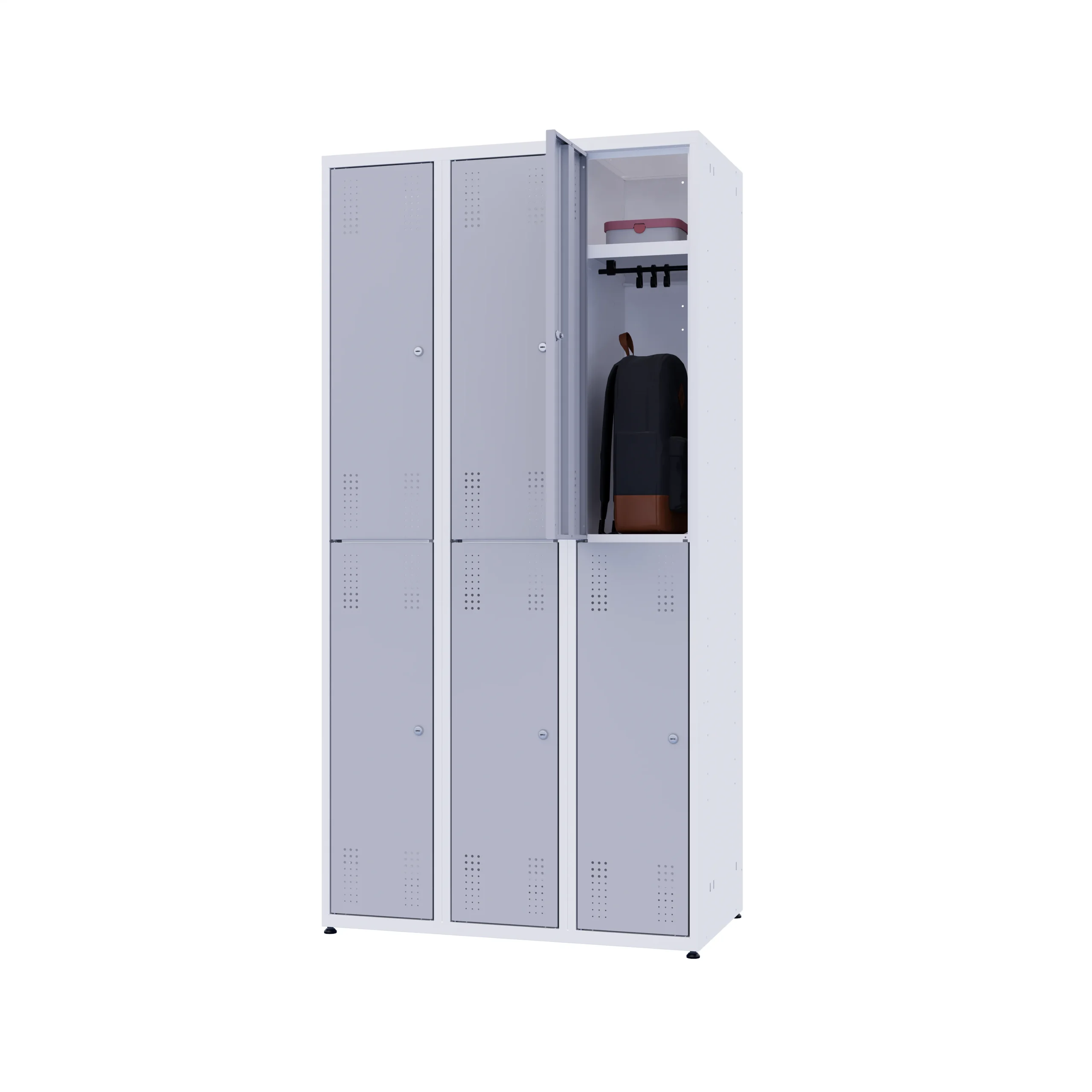 Metall-Schließfach-Garderobenschrank – Vela – Bild 38