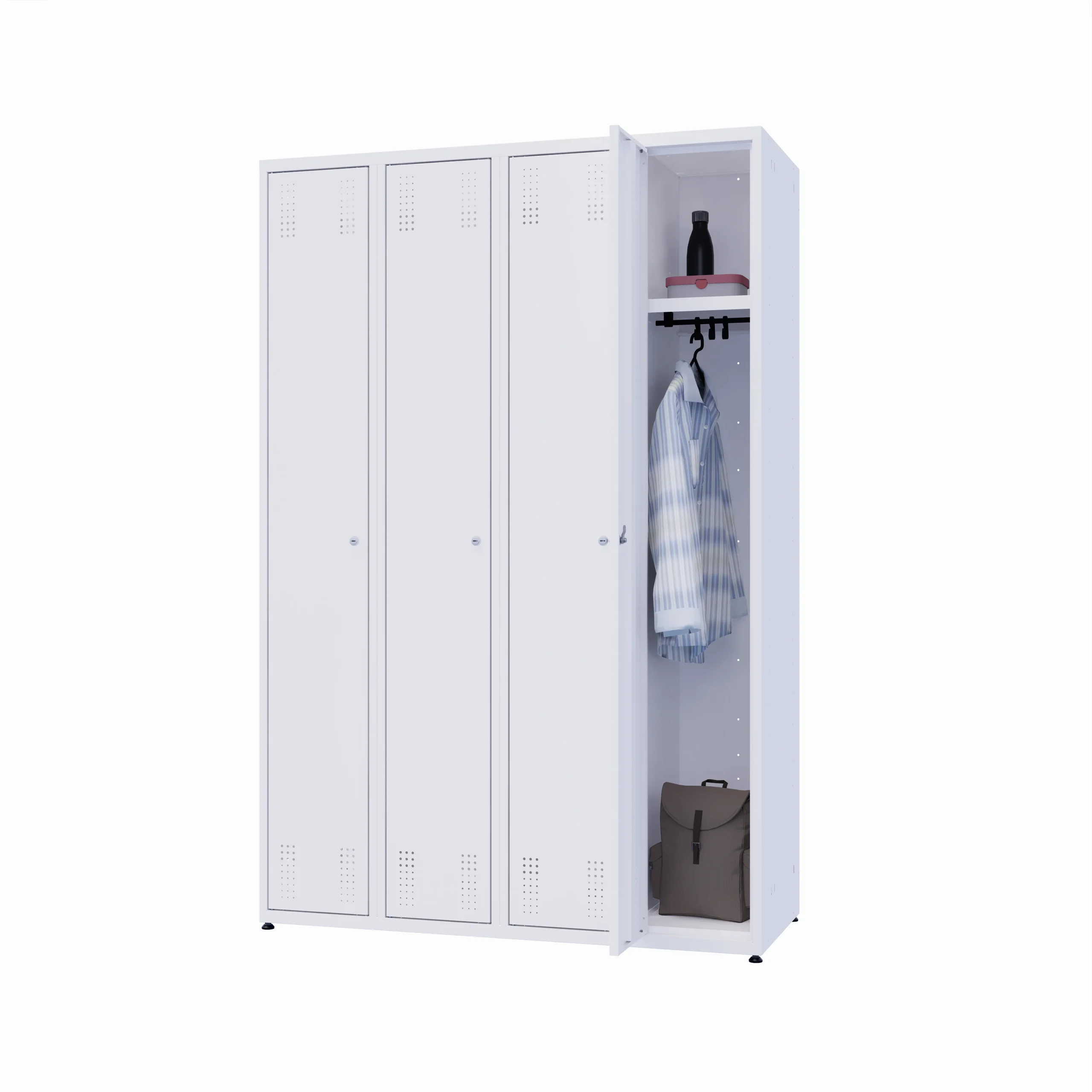 Metall-Garderobenschrank – Vela – Bild 56