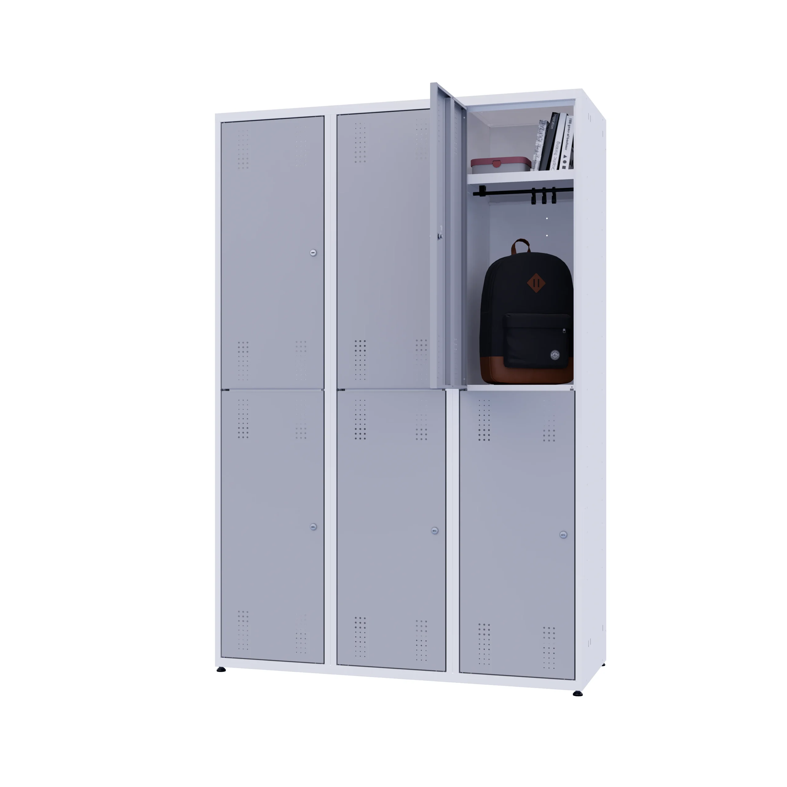 Metall-Schließfach-Garderobenschrank – Vela – Bild 49