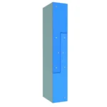 Modularer Metallschrank mit Glas