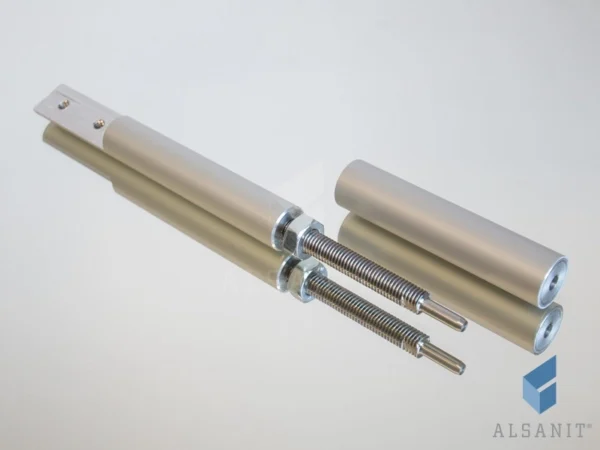 Armaturenset für WC-Kabinen 10-12mm SOLARI