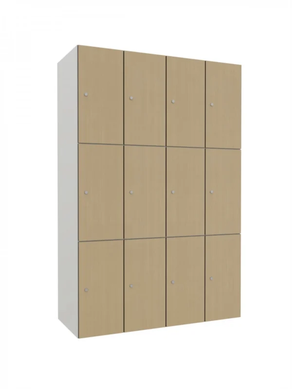 Modularer Metallschrank mit HPL