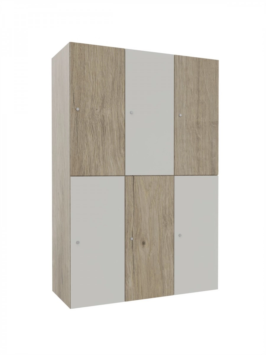 Umkleideschrank aus LPW-Spanplatte – Luxa