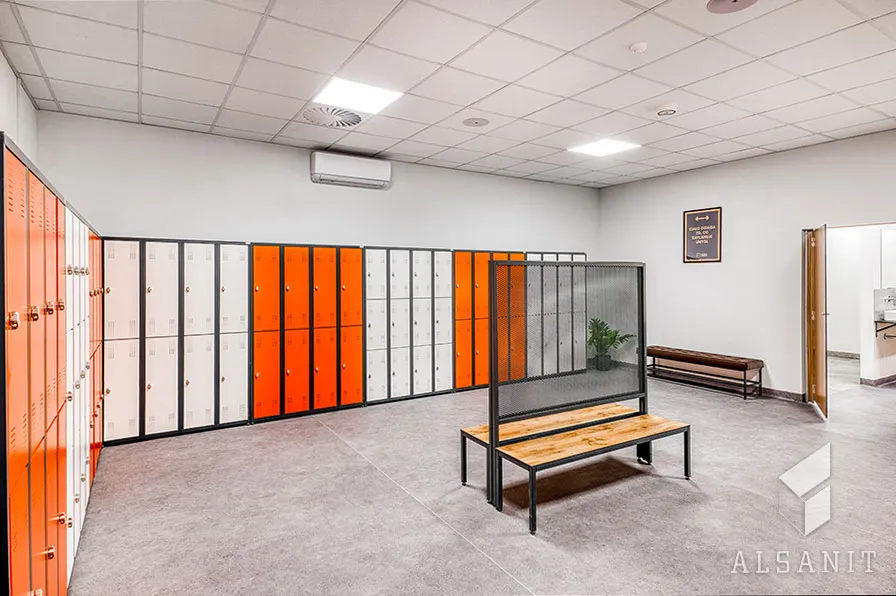 Ławki HI-FI, szafki metalowe Alsanit